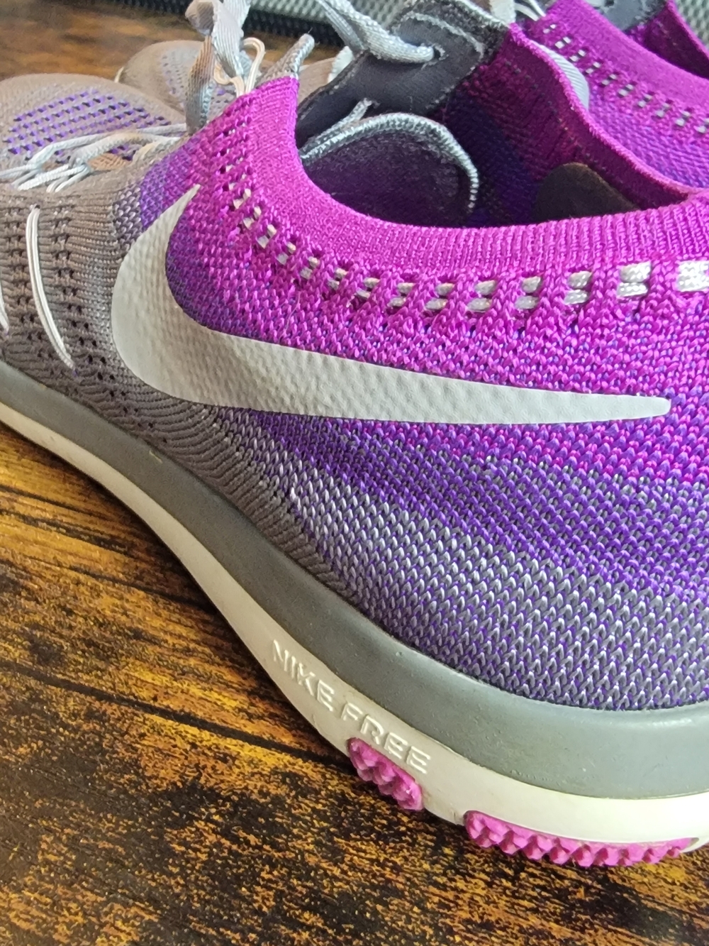 Nike Free TR Focus Flyknit Training Shoes Size 8 - Picture 8 of 13